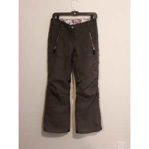 Obermeyer Delia Pant Womens 4 Black Ski Snowboarding Outdoor, Insulated